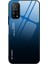 Xiaomi Mi 10T 5G/10T Pro 5g-Mavi/siyah Için Yumuşak Tpu Kenar Temperli Cam Degrade Renk Kılıf (Yurt Dışından) 1