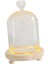 Şeffaf Cam Cloche Dome Cloche Dome Sevgililer Günü Mikro Peyzaj 9X11CM (Yurt Dışından) 5