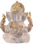 Ganesha Heykelcik Fengshui Lord Heykelleri Ofis Dekor Koleksiyonları Beyaz (Yurt Dışından) 1