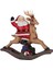 Noel Baba Figürü Noel Ren Ği Reçine Heykeli Partisi Için (Yurt Dışından) 1