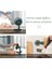 USB Powered Klipsli Fan 6 Inç Taşınabilir Fan 3 Hız Güçlü Hava Akımı Küçük Fan Sağlam Klipsli Sessiz Klipsli Fan Pembe (Yurt Dışından) 4
