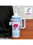 Taşınabilir Saplı Kadın Su Şişesi Termos Bardak 930ML (Yurt Dışından) 1