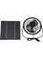 Mini Güneş Paneli Powered Vantilatör Fanı Taşınabilir 5 W 4 Inç Sera Ofis Dış Mekan Için Güneş Egzoz Fanı (Yurt Dışından) 2