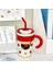 316 Paslanmaz Çelik Taşınabilir Araba Saman Su Bardağı 700ML (Yurt Dışından) 1
