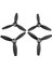 4 Adet Plastik Pervaneler Sahne Rotor Rc Drone Papağan Bebop 2 Drone Quadcopter Için Yedek Parça Siyah (Yurt Dışından) 1