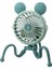 Sevimli Karikatürler Ahtapot Taşınabilir USB Fanlar El Bebek Arabası Braketi Sessiz Fan Mini Standı Fanlar (Yuvarlak Kulak Yeşil) (Yurt Dışından) 1