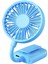 Mini Taşınabilir Klipsli Fan USB Şarj Edilebilir Soğutma Fanları Masaüstü Fan Yurdu Arabası Açık Seyahat Hava Soğutucu, Mavi (Yurt Dışından) 1