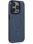 Apple iPhone 15 Pro Max Kılıf Wireless Şarj Özellikli Metal Kamera Lens Çerçeli Sert Pc Anka Kapak 2