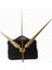 Beyaz Quartz Saat Mekanizması ve Askılı Set, 55x55 cm, Klasik Stil 1