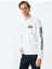 Bisiklet Yaka Uzun Kollu Pamuk Karışımlı Lisanslı Snoopy Sweatshirt 1