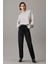 Kadın Mom Jeans Pantolon - Siyah 1