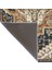 Sarı Tonlarda Geometrik Geleneksel Desenli Dokuma Taban Halı MIRAVIP331 4