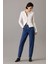 Kadın Mom Jeans Pantolon - Mavi 2