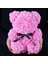 Teddy Rose Bear Güllü Ayıcık Pembe 23X18 cm 1