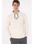 Erkek Krem Sweatshirt 50290064-VR071 3