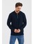 Alexandergardı Fermuarlı Polo Yaka Regular Fit Kazak (E24-EZE-37) 4