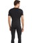 1263 UNİSEX SİYAH V YAKA KISA KOL THERMAL 5