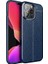 iPhone 14 Pro Kılıf Deri Desenli ve Esnek Yapılı Sağlam Derry Silikon Kılıf 1