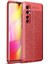 Xiaomi Mi Note 10 Lite Kılıf Deri Desenli ve Esnek Yapılı Sağlam Derry Silikon Kılıf 1