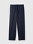Kadın Lacivert Supersoft Desenli Flannel Pijama Altı 3
