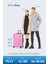 Spring Model Orta Boy Pembe Renk Valiz Bavul 6
