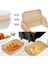 Foodi Airfryer Mutfak Pişirme Için 200 Adet Dikdörtgen Hava Fritöz Kağıdı Özel Tek Kullanımlık Bakeware (Yurt Dışından) 3