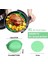 Hava Fritöz Astarı, 10 Inç Yeniden Kullanılabilir Silikon Hava Fritöz Tenceresi, Yapışmaz Yağ Filtresi Tasarımı, Hava Fritözü Yeşil Için 22CM (Yurt Dışından) 3