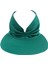 Anti Yaz Viz Lastikli Kadın Kız Güneş Şı Gorras Yeşil (Yurt Dışından) 2