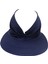 Anti Yaz Viz Lastikli Kadın Kız Güneş Şı Gorras Mavi (Yurt Dışından) 1