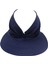 Anti Yaz Viz Lastikli Kadın Kız Güneş Şı Gorras Mavi (Yurt Dışından) 2