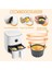 6 Adet Silikon Hava Fritöz Yumurta Kalıp Yeniden Kullanılabilir Yapışmaz Silikon Yumurta Isırığı Kalıp Muffin Liner Haşlanmış Yumurta Bardakları Mikrodalga Için (Yurt Dışından) 3
