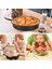 Airfryer Aksesuar Seti, 8 Inç Sıcak Hava Fritöz Aksesuarları, Yeniden Kullanılabilir Hava Fritöz Aksesuarları, Xxl, 4,6 Litre Üzeri Fritözler Için (Yurt Dışından) 2