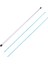 2x Golf Hizalama Çubukları Taşınabilir Ş Düzeltici Golf Salıncak 100CM Mavi (Yurt Dışından) 2