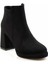 Siyah Süet Kadın Bot & Bootie K02231432002 3