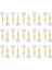 30 Golf Tees Eğ Egzersizi Için Golf Tees .8cm ve Sarı (Yurt Dışından) 5