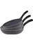 Lavilla Prime Granit 3 Pcs Tava Seti (18/22/26) 2.2 mm 1