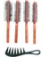 4lü Fırça Set & 3x Adet Saç Şekillendirici Pudra Wax No:1 20GR 2