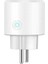 Mini Elektrik Wifi Akıllı Priz Soket Duvar Çok Uzaktan Kumanda Akıllı Yaşam Beyaz 1