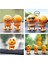 Emoji Smile Zıp Zıp Kafalar Mini Gülen Yüzler Araç Torpido & Masaüstü Süsü 6'lı Oyuncak Seti 1