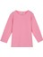 Pembe Basic Çıtçıtlı Uzun Kollu Bebek Tişört 1