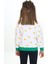 Kız Çocuk Baskılı Sweatshirt 4