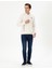Erkek Krem Sweatshirt 50293406-VR071 4