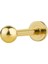 2 mm Top Altın Piercing 1