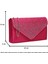 Bayan Zarf Tarzı Çanta Clutch Siyah (Yurt Dışından) 3