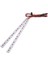 Rc Araba Işık Şasi 24 LED Işık Şeridi Alüminyum Alaşımlı 1/10 1/8 Rc Araba Modeli 94123 6V 12V Kırmızı (Yurt Dışından) 1
