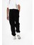 Kız Çocuk Kadife Kumaş Lastikli Paça Jogger Pantolon 5