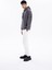 Kapüşonlu Sırtı Zero Baskılı Diagonel Sweatshirt 2