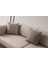 Riva 3'lü Koltuk Modern Tasarım Silinebilir Kumaş Sütlü Kahve 224x90 cm 5