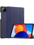 Xiaomi Redmi Pad Se 4g 8.7 Inç Üç Katlı Stand Kapağı Pu Deri + Pc Tablet Kılıfı-Koyu (Yurt Dışından) 1