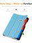Xiaomi Redmi Pad Se 4g 8.7 Inç Üç Katlı Stand Kapağı Pu Deri + Pc Tablet Kılıfı-Koyu (Yurt Dışından) 2